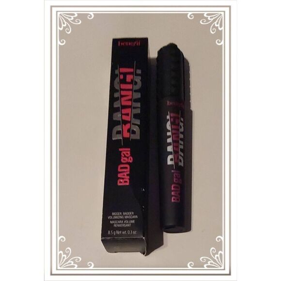 NIB~Benefit Cosmetics BADgal BANG Bigger Badder Volumizing Mascara Intense Black - Picture 1 of 3
